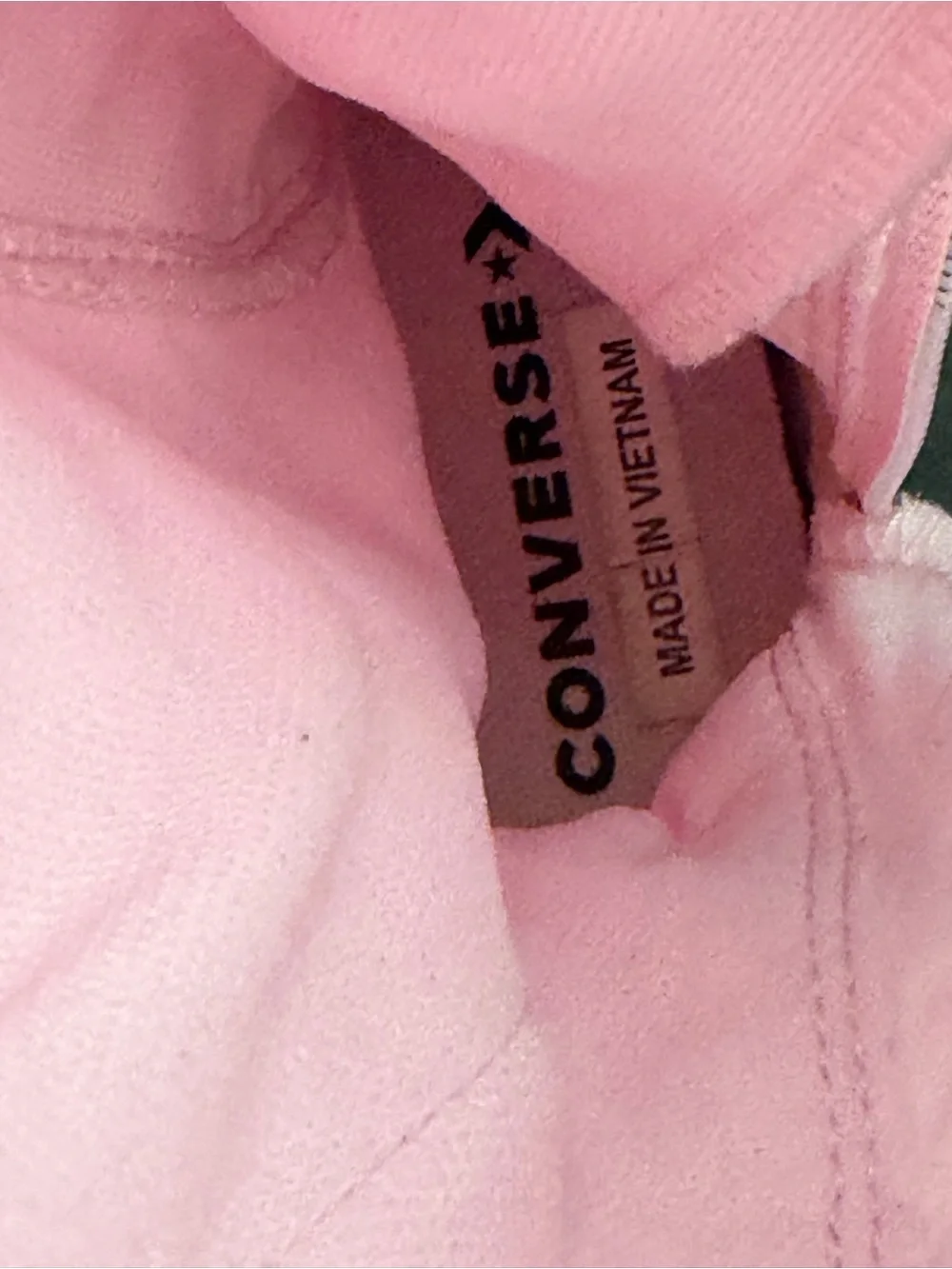 Converse Chuck Taylor All Star XX Size 1 Girls Pink Sneakers Lace Up Zipper
